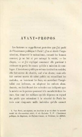 La Charité privée à Paris