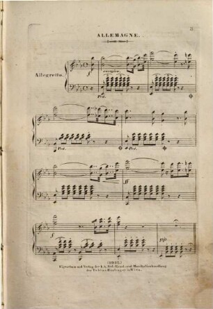 Chansons d'amour : pour le piano ; oeuvre 13, 2. Allemagne