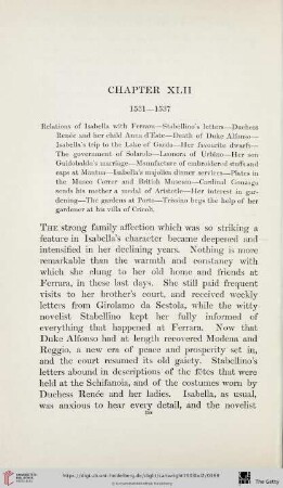 Chapter XLII: 1531-1537