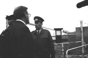 Grenzübergang am Potsdamer Platz