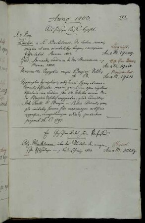 Aus hiesiger Kasse bezahlt. - Ein Geschenck des Herrn Verfassers [Stephan August Winckelmann].