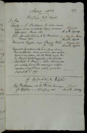 Aus hiesiger Kasse bezahlt. - Ein Geschenck des Herrn Verfassers [Stephan August Winckelmann].