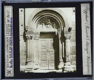 Albugnano, Kloster Vezzolano : Portal