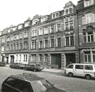 Dresden-Pieschen, Mohnstraße 27 und 29. Wohnhäuser (um 1900)