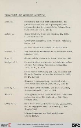 Verzeichnis der zitierten Literatur