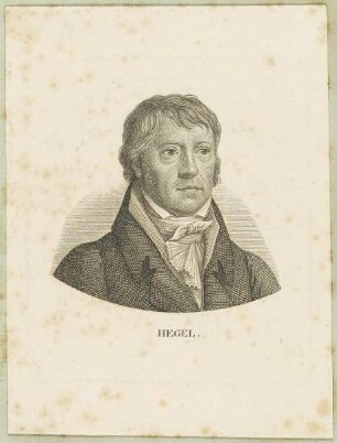Bildnis des Hegel