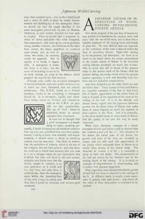 5: A Japanese course of instruction in wood-carving