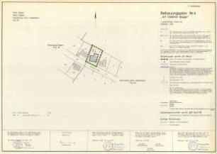Bebauungspläne: Bebauungsplan Nr. 4, "Am Goldenen Spiegel", 1. vereinfachte Änderung, Kreis Siegen, Stadt Siegen, Gemarkung Kaan-Marienborn, Flur 18