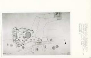 Theater für Kammerspiele, Berlin-Mitte (Diplomarbeit bei Karl Wilhelm Ochs): Grundriss 1:200