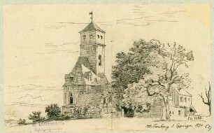 Eppingen Wallfahrtskapelle Ottilienberg von Nordosten