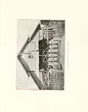 La caserne de la milice, à Khong