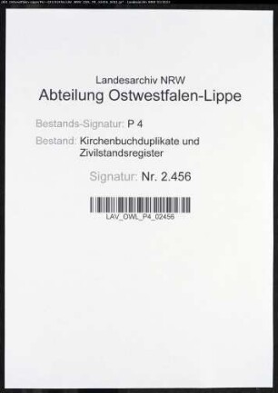 Kirchenbuchduplikat der katholischen Gemeinde Niedermarsberg (H 1807-1841). (Gemeinde: Niedermarsberg, katholische Gemeinde)