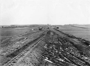 Erdarbeiten bei km 183,5