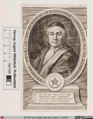 Bildnis Charles de Marguetel de Saint-Denis, seigneur de Saint-Évremont