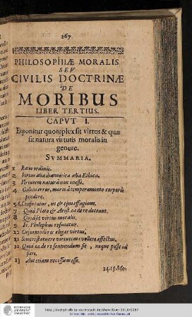 Liber III. Caput I.