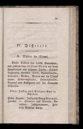 A. Districte der Diemel.