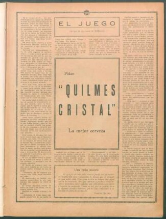 El juego : (Arreglo de un cuento de Hoffmann)