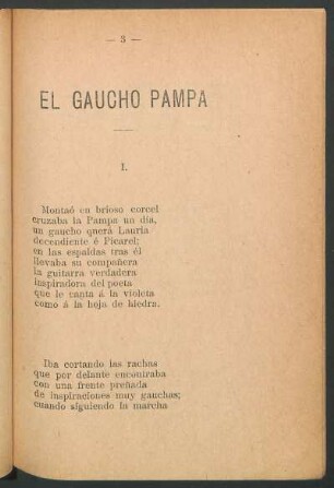 El gaucho Pampa