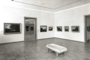 Ludwig-Richter-Saal : Dresden, Albertinum. Gemäldegalerie Neue Meister, Ludwig-Richter-Saal. Raumaufnahme