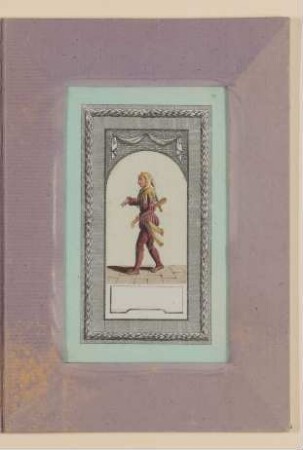 Narr [Teil der Kassette "CHODOWIECKI, MANNSPERSONEN, Bd. 4"]