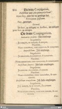 Die dritte Conjugation