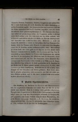 II. Physische Eigentümlichkeiten.