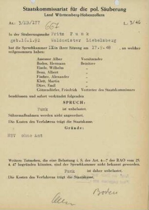 Funk, Fritz