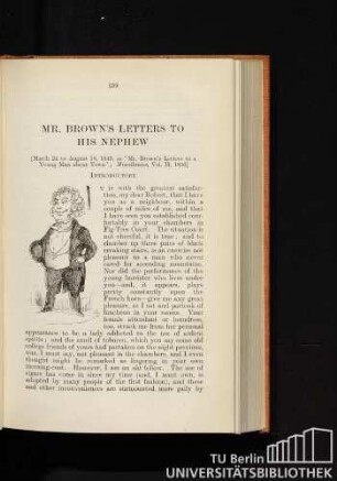 Mr Browns letters to his nephew