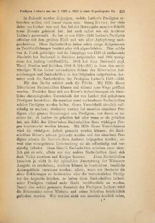 Predigten Luther's aus den Jahren 1528 und 1529 in einer Kopenhagener Handschrift : Aus den Nachrichten der k. Gesellschaft der Wissenschaften zu Göttingen, Philol.-Histor. Classe. 1895. Heft 4