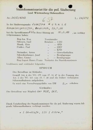 Schmid, Josefine