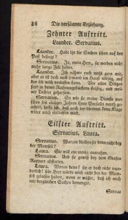 Zehnter Auftritt. Leander. Servatius.