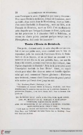 Tombe d’Erwin de Steinbach