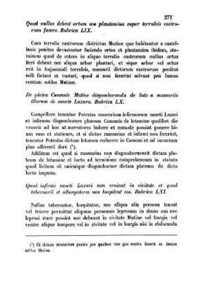 Rubrica LXI. - Rubrica LXXIV.