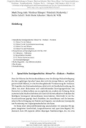 Einleitung