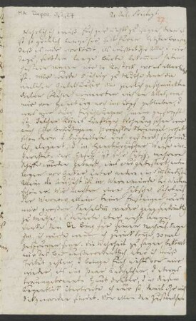 Brief an Lea Mendelssohn Bartholdy : 21.07.1826 - 22.07.1826