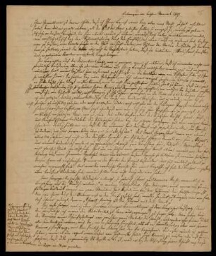 15: Brief von Georg Friedrich Puchta an Gustav Hugo, Erlangen, 30.11.1827