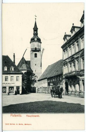 Pulsnitz. Hauptmarkt