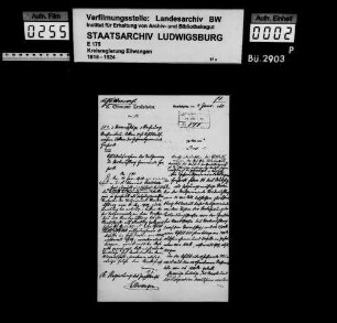 Schuldenwesen der Teilgemeinde Vorderuhlberg, Gesamtgemeinde Honhardt