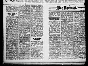 Die Heimat. 1926-1929