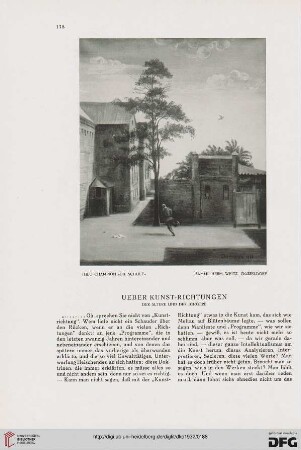 Über Kunst-Richtungen: der Ältere und der Jüngere