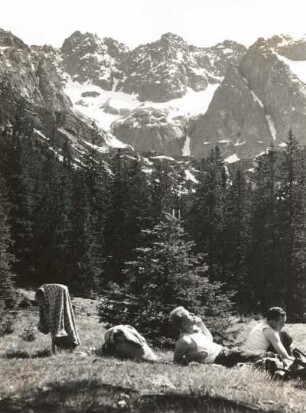 Hohe Tatra. Bielovodska dolina (Weißwasser-Tal) gegen Hauptkamm
