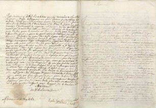 Johann Friedrich Reiffenstein an Karoline Luise von Baden (Neapel)