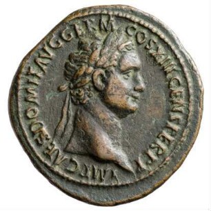 Münze, As, 87 n. Chr.