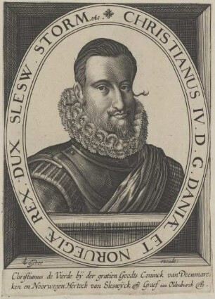 Bildnis des Christianus IV., König von Dänemark
