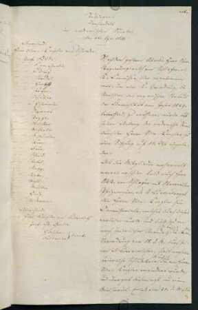 Sommersemester 1831. Rektorat Heinrich Eduard Schrader