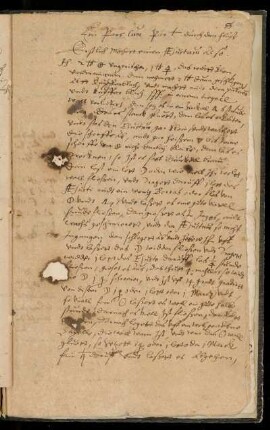 Johann Thölde von Alnendorff [!]: [Chemische Rezeptsammlung]