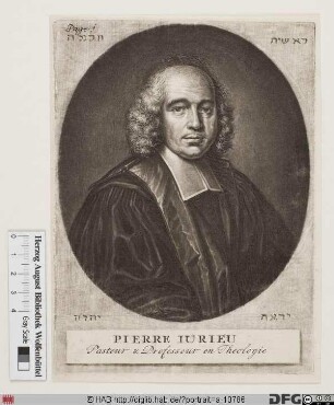 Bildnis Pierre Jurieu