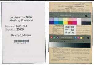 Entnazifizierung Michael Reichert , geb. 04.10.1896 (Polizeibeamter)