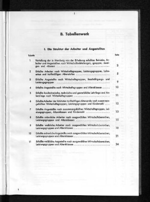 B. Tabellenwerk