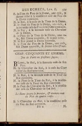 Chap. Cinquante Et Unieme
